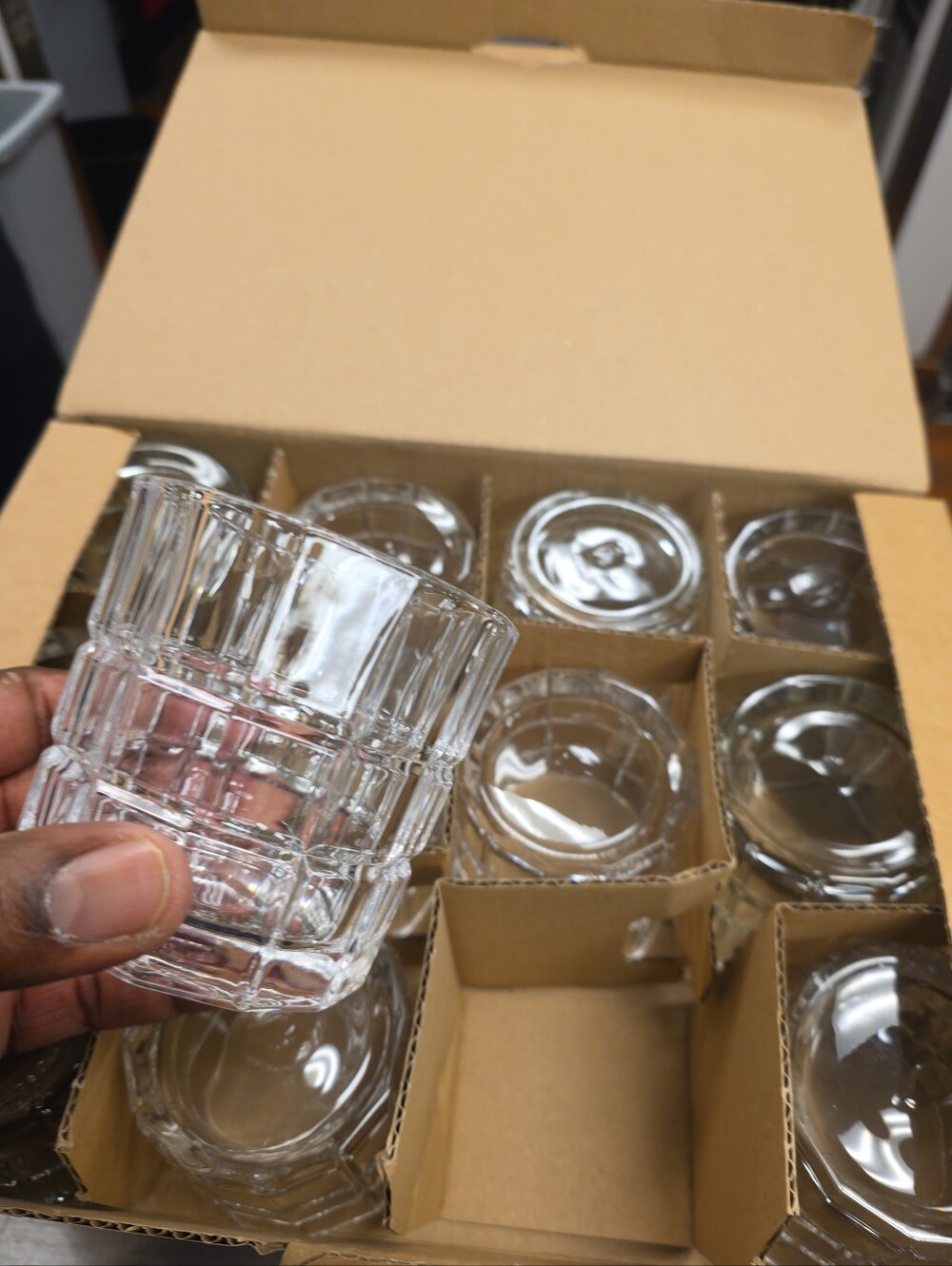 Riedel Bar Restaurant Rocks Glasses - 12pc (Brown Kraft Box) Crystal
